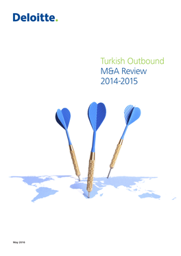 Turkish Outbound M&A Review 2014-2015