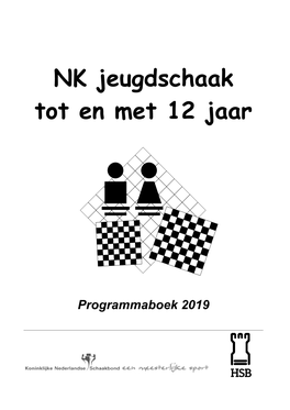 NK Jeugdschaak Tot En Met 12 Jaar