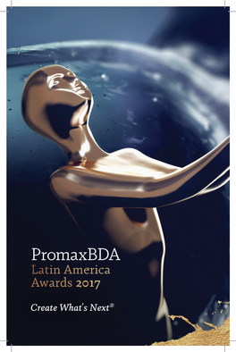 Promaxbda Latin America Awards 2017 Winners