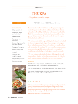 THUKPA Nepalese Noodle Soup