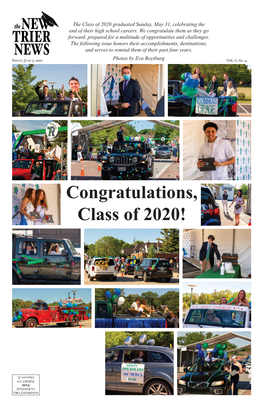 Congratulations, Class of 2020!