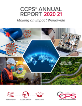 CCPS® ANNUAL REPORT 2020-21 Making an Impact Worldwide