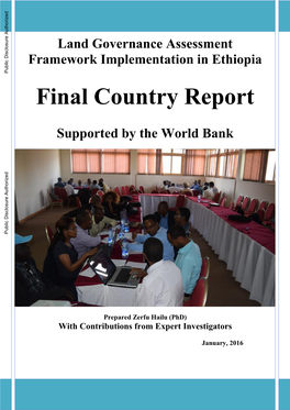 Final Country Report