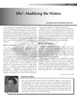 Ella®: Muddying the Waters