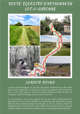 Route Equestre D'artagan