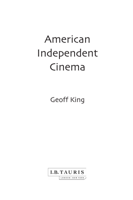 American Independent Cinema