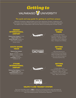 Transportation to & from Campus