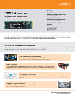 EXCERIA Nvme™