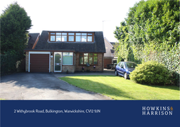 2 Withybrook Road, Bulkington, Warwickshire, CV12 9JN