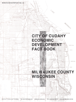 Regional Southeastern Wisconsin Regional Planning Commission City of Cudahy Officials