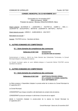 Conseil Municipal Du 23 Novembre 2017 9