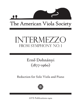 Dohnanyi Intermezzo Piano.Pdf