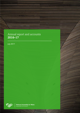 Annual Report and Statement of Accounts 2016