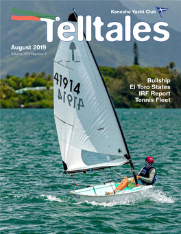 August 2019 Bullship El Toro States IRF Report Tennis Fleet