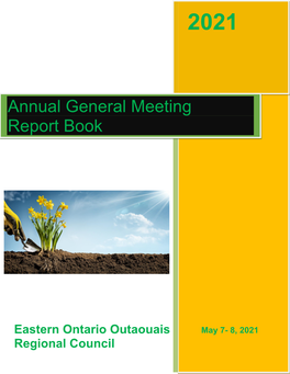 MAY 2021 AGM EOORC Report Book