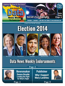 Data News Weekly Endorsements