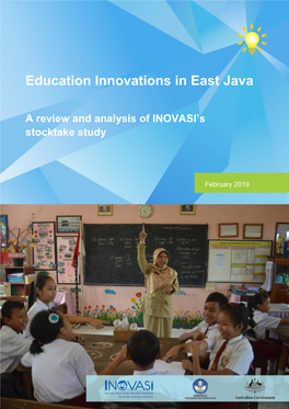 Report Title Report Title Report Titlea Review and Analysis of INOVASI’S Stocktake Study