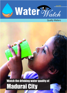 Madurai City Waterwatch Monthly Water Update from CURE