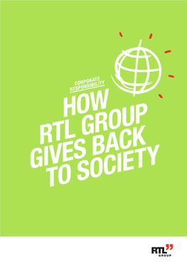 How RTL Group Gives Back to Society (2013)