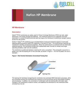 Nafion HP Membrane