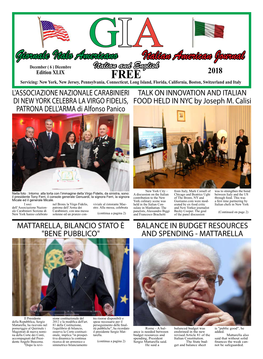 Italian American Journal Giornale Italo Americano