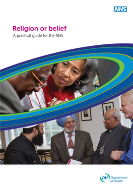 Religion Or Belief: a Practical Guide for The