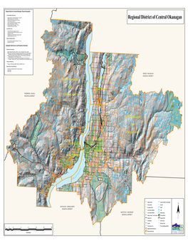 Map of Regional District of Central Okanagan