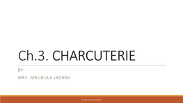 Ch 3. Charcuterie.Pdf