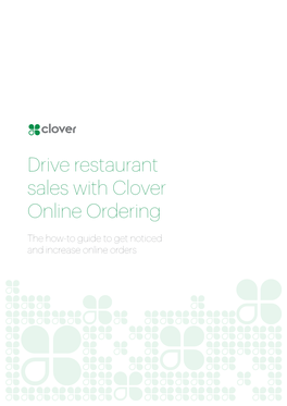 Drive Restaurant Sales with Clover Online Ordering