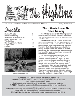 Open the Spring 2012 Newsletter