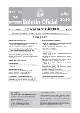 Boletín Oficial