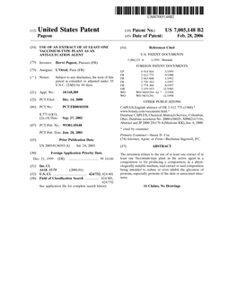 (12) United States Patent (10) Patent No.: US 7,005,148 B2 Pageon (45) Date of Patent: Feb