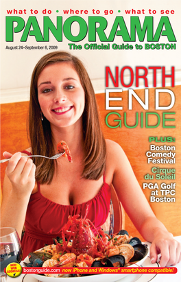 NORTH END GUIDE PLUS: Boston Comedy Festival Cirque Du Soleil PGA Golf at TPC Boston