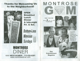 Montrose Bars