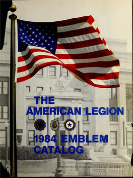 The American Legion Emblem Catalog, 1984