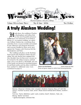 A Truly Alaskan Wedding!