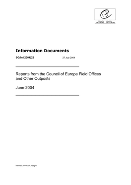 Information Documents