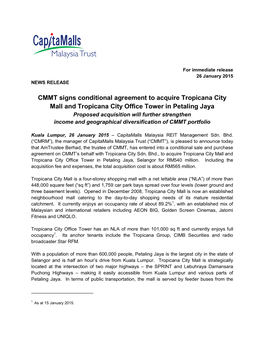 CMMT Tropicana Release 26 Jan 2015.Pdf