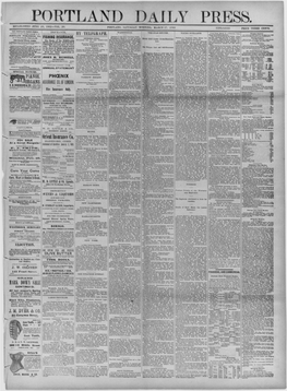 Portland Daily Press: March 17,1883