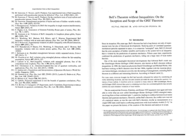 8 Bell's Theorem Without Inequalities: On