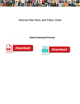 Walmart Star Wars Jedi Fallen Order