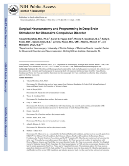 NIH Public Access Author Manuscript Neuromodulation