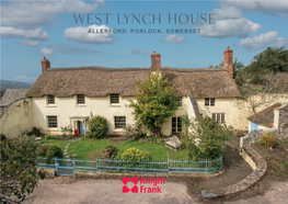 West Lynch House ALLERFORD, PORLOCK, SOMERSET