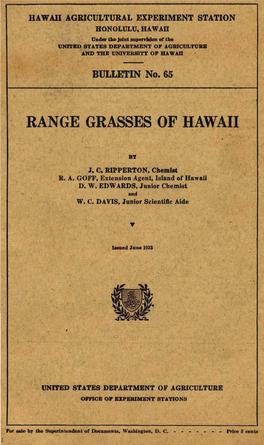 Range Grasses of Hawaii 3