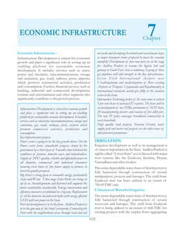 ECONOMIC INFRASTRUCTURE Chapter7