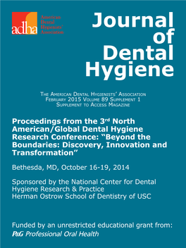 Journal of Dental Hygiene