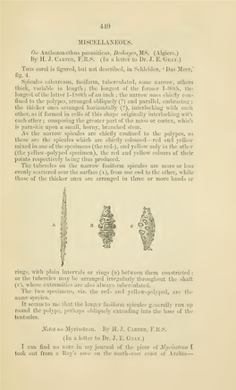 The Annals and Magazine of Natural History : Zoology, Botany, and Geology