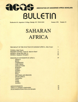 Bulletin Produced at St