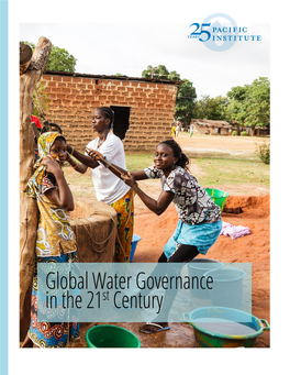 Global Water Governance in the 21St Century