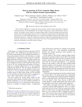 Baryon Spectrum of SU(4) Composite Higgs Theory with Two Distinct Fermion Representations